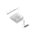 Maytag MDB4949SDE0 upper rack and track parts diagram