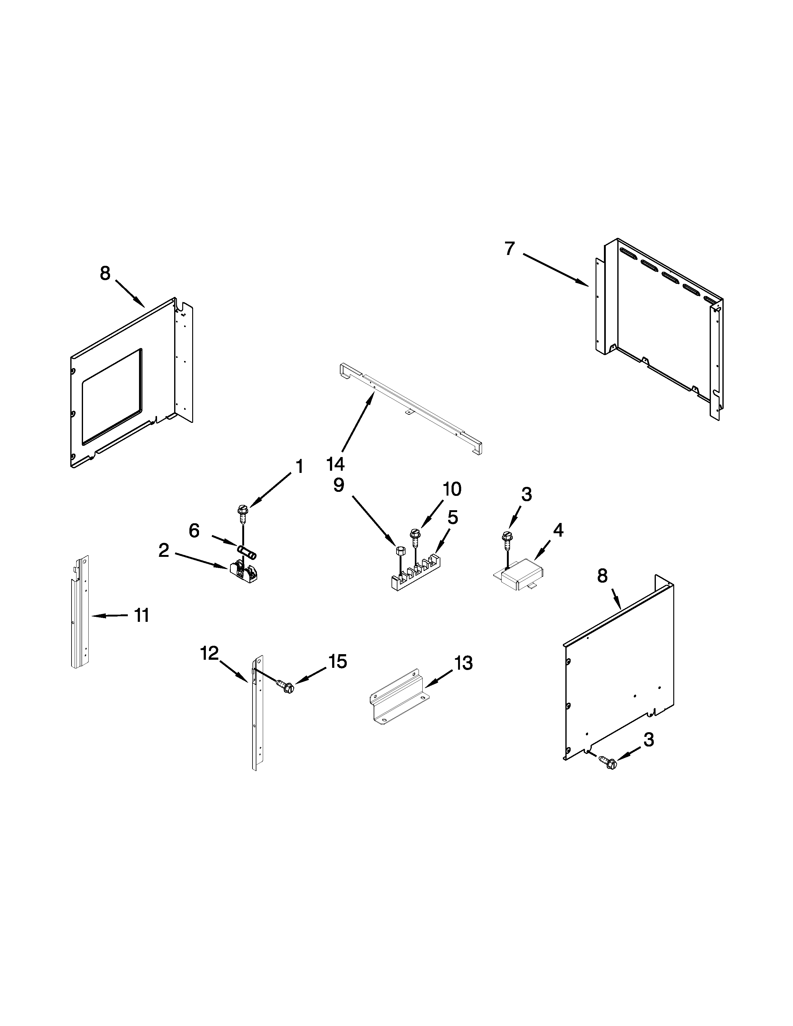 Maytag MMW7730DS00 top venting parts diagram
