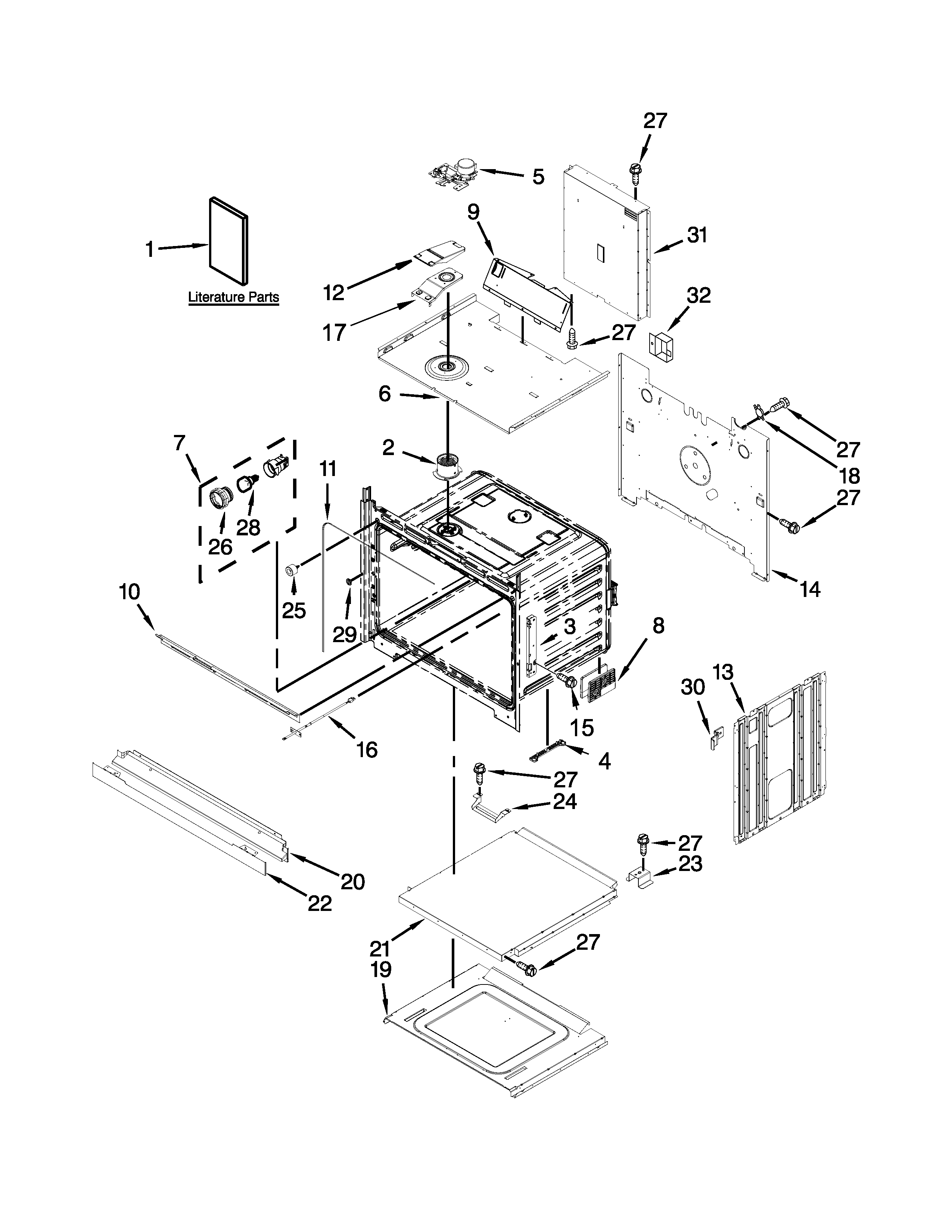 Maytag MEW7530DB00 oven parts diagram