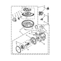 KitchenAid KUDW03CTBL2 pump and motor parts diagram