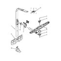 KitchenAid KUDW03CTBL2 upper wash and rinse parts diagram