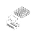 Whirlpool WDT710PAYB4 lower rack parts diagram