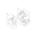 Whirlpool WED97HEDW0 door parts diagram