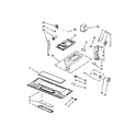 Ikea IMH205DS0 interior and ventilation parts diagram