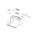 Ikea IMH205DS0 cabinet and installation parts diagram