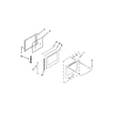 KitchenAid KIRS608BSS1 door parts diagram