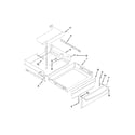 KitchenAid KIRS608BSS1 drawer parts diagram
