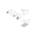 Maytag YMET8720DS00 internal oven parts diagram
