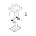 Maytag YMET8820DS00 cooktop parts diagram
