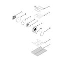 Maytag YMET8820DS00 internal oven parts diagram