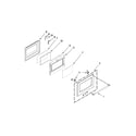 Maytag YMET8820DS00 lower door parts diagram
