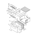 Jenn-Air JUD24FRARS00 upper drawer parts diagram