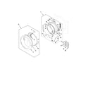 Whirlpool YWED97HEDC0 door parts diagram
