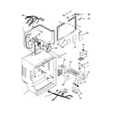 Whirlpool WRT371SZBW01 liner parts diagram