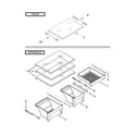 Whirlpool WRT371SZBW01 shelf parts diagram