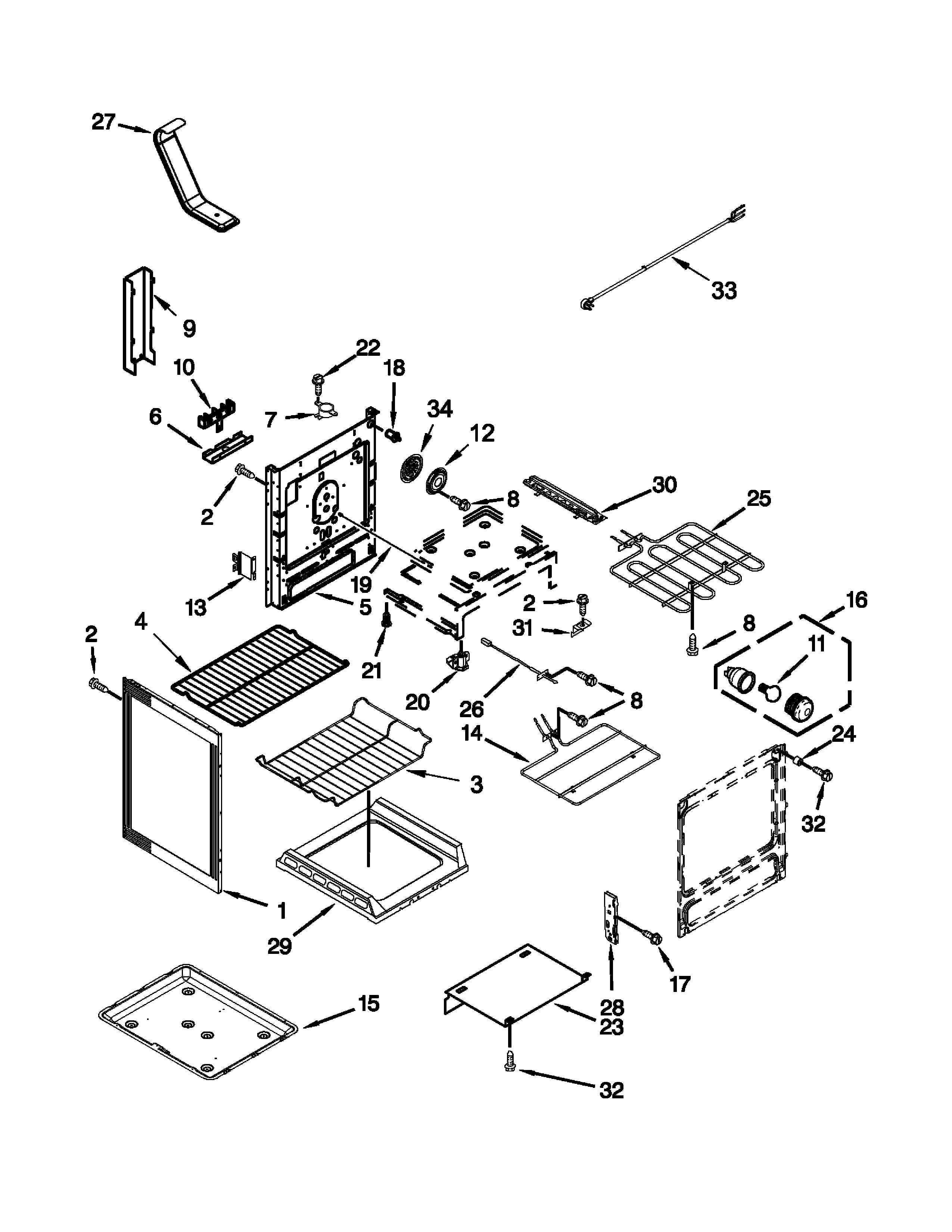 Maytag YMER8800DH1 chassis parts diagram