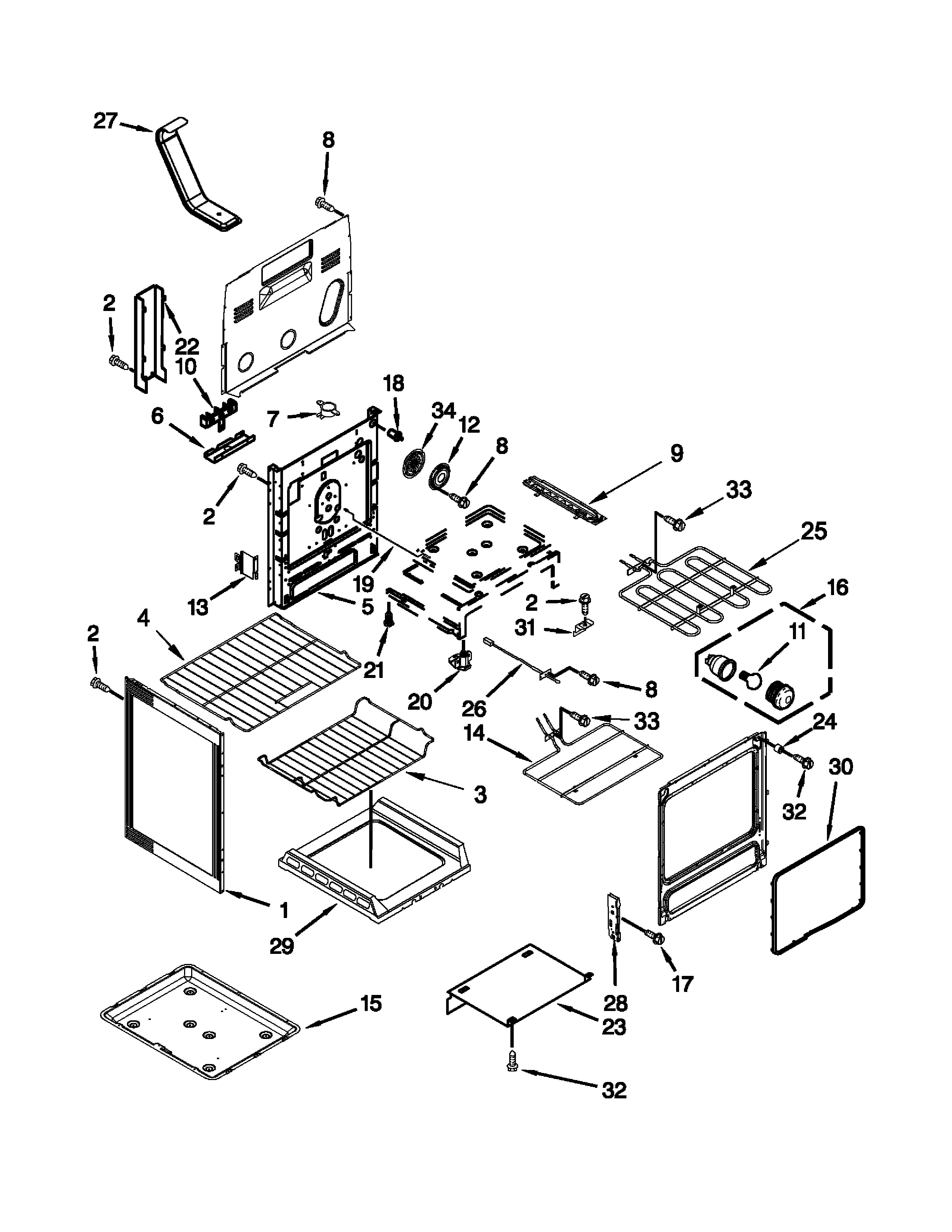 KitchenAid WFI910H0AS1 chassis parts diagram