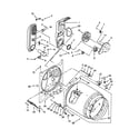 Crosley CGD137SDW1 bulkhead parts diagram