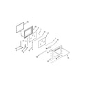KitchenAid YKERS303BWH1 door parts diagram