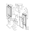 Maytag MFT2976AEM03 refrigerator door parts diagram