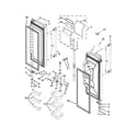 Maytag MFT2776DEH00 refrigerator door parts diagram