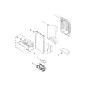 Maytag MFT2776DEH00 dispenser front parts diagram