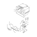 Whirlpool WRF736SDAB12 freezer liner parts diagram