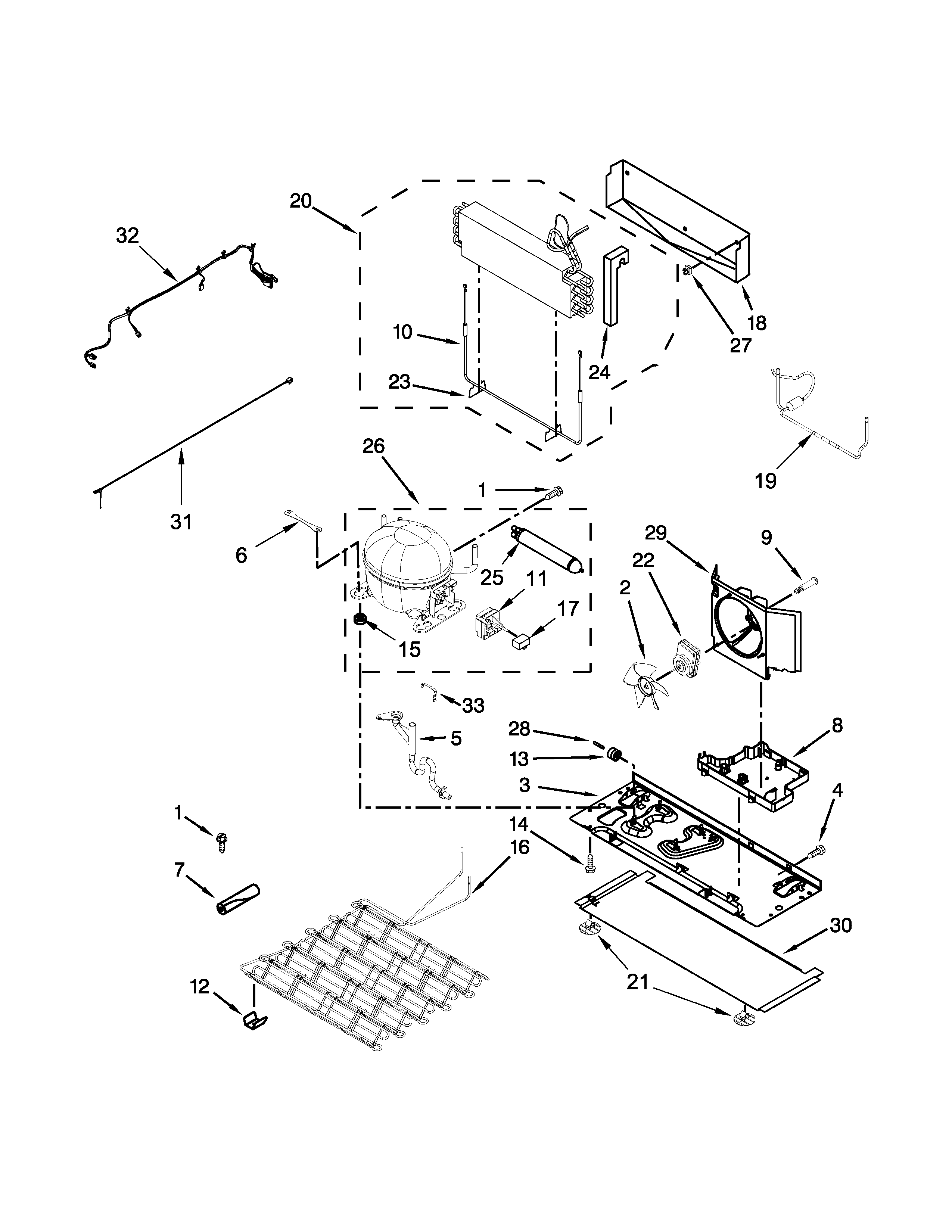Maytag MFT2574DEH00 unit parts diagram