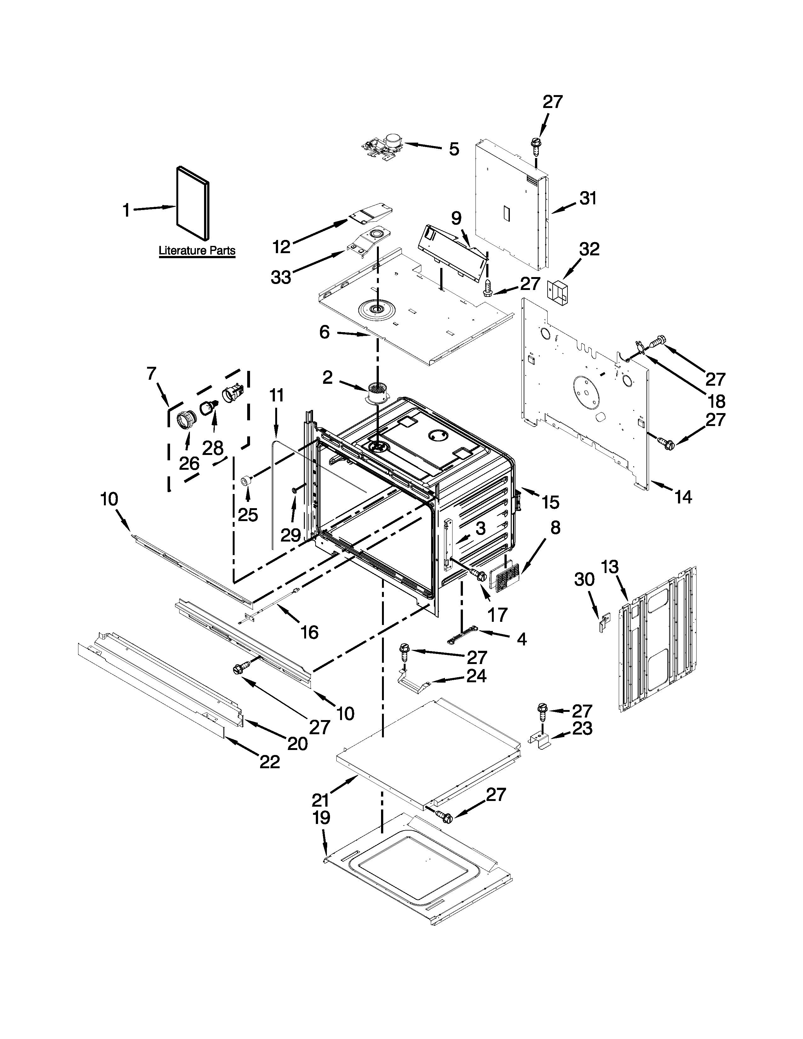 Ikea IBS550DS00 oven parts diagram