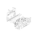 KitchenAid YKERS306BSS1 control panel parts diagram
