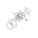 Whirlpool CGD9050AW0 door parts diagram