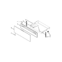Whirlpool WFG510S0AB1 drawer parts diagram