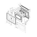 Whirlpool WFG510S0AT2 door parts diagram