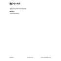 Jenn-Air JDB9600CWS0 cover sheet diagram