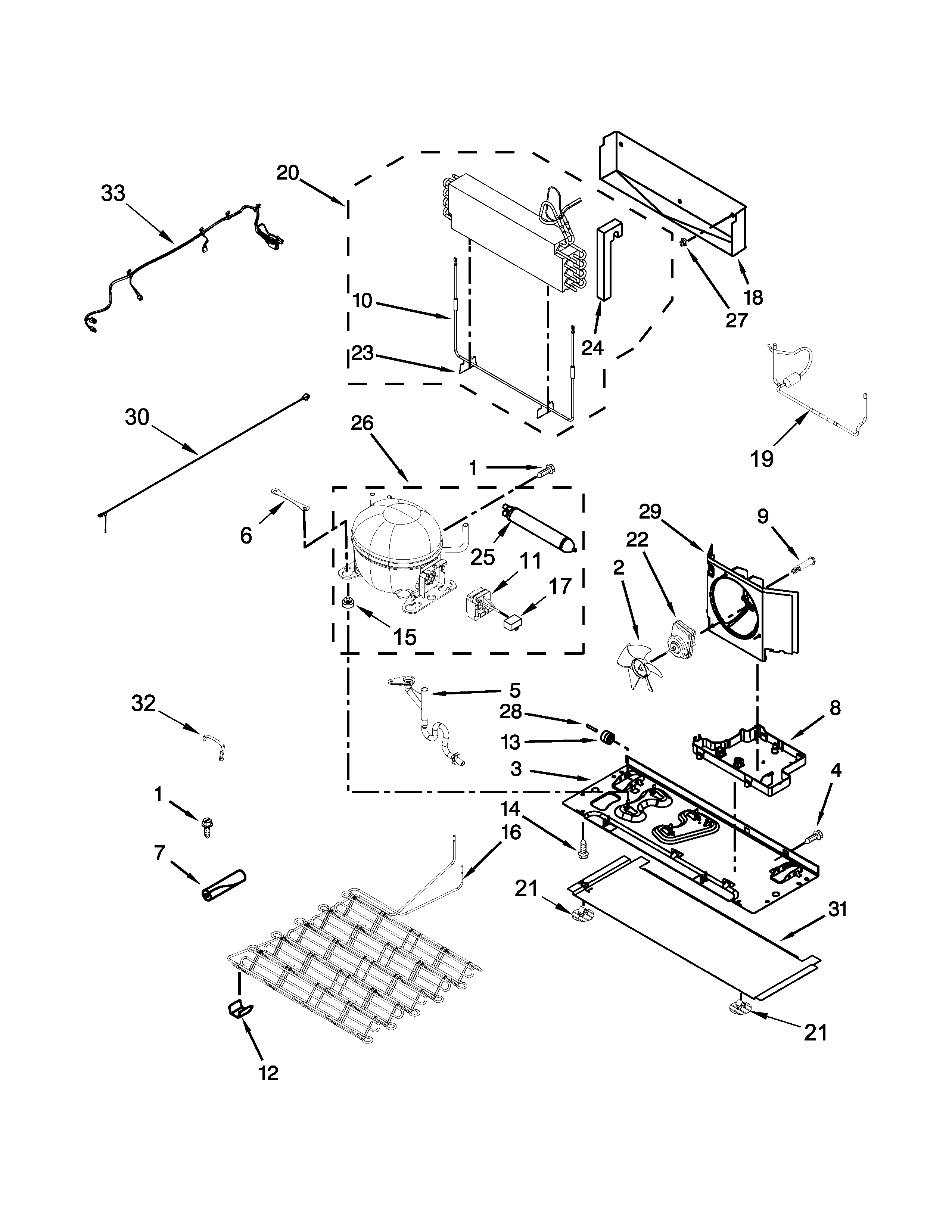 Ikea IX7DDEXDSM00 unit parts diagram