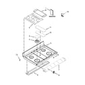 Maytag MGT8885XS04 cooktop parts diagram