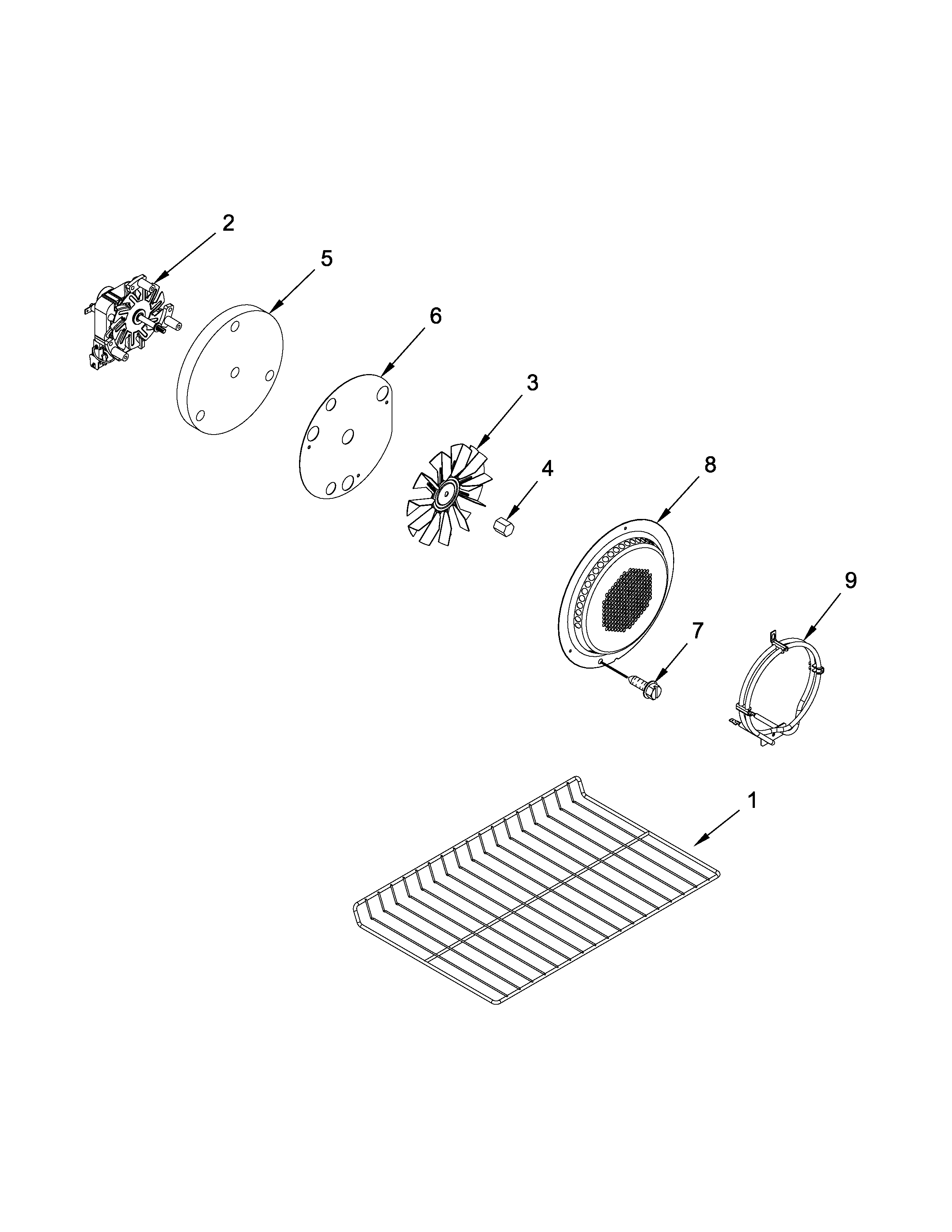 Maytag MGT8885XS04 internal oven parts diagram