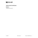 Jenn-Air JDB9600CWX0 cover sheet diagram