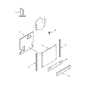 Jenn-Air JDB9600CWX0 door panel parts diagram
