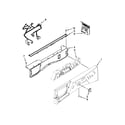 Whirlpool MWFW8300SW02 control panel parts diagram