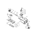 Whirlpool MWFW8300SW02 dispenser parts diagram