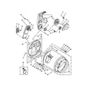 Inglis YIED4671DQ0 bulkhead parts diagram