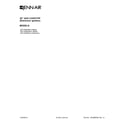 Jenn-Air JGC1430ADB14 cover sheet diagram