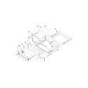 Maytag MES8880DS0 drawer parts diagram