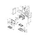 Whirlpool WFG505M0BS0 chassis parts diagram