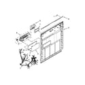 Whirlpool WDF320PADS1 inner door parts diagram