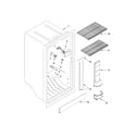 Whirlpool WZF34X20DW00 liner parts diagram