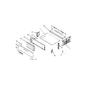 Amana AGR5330BAW0 broiler parts diagram