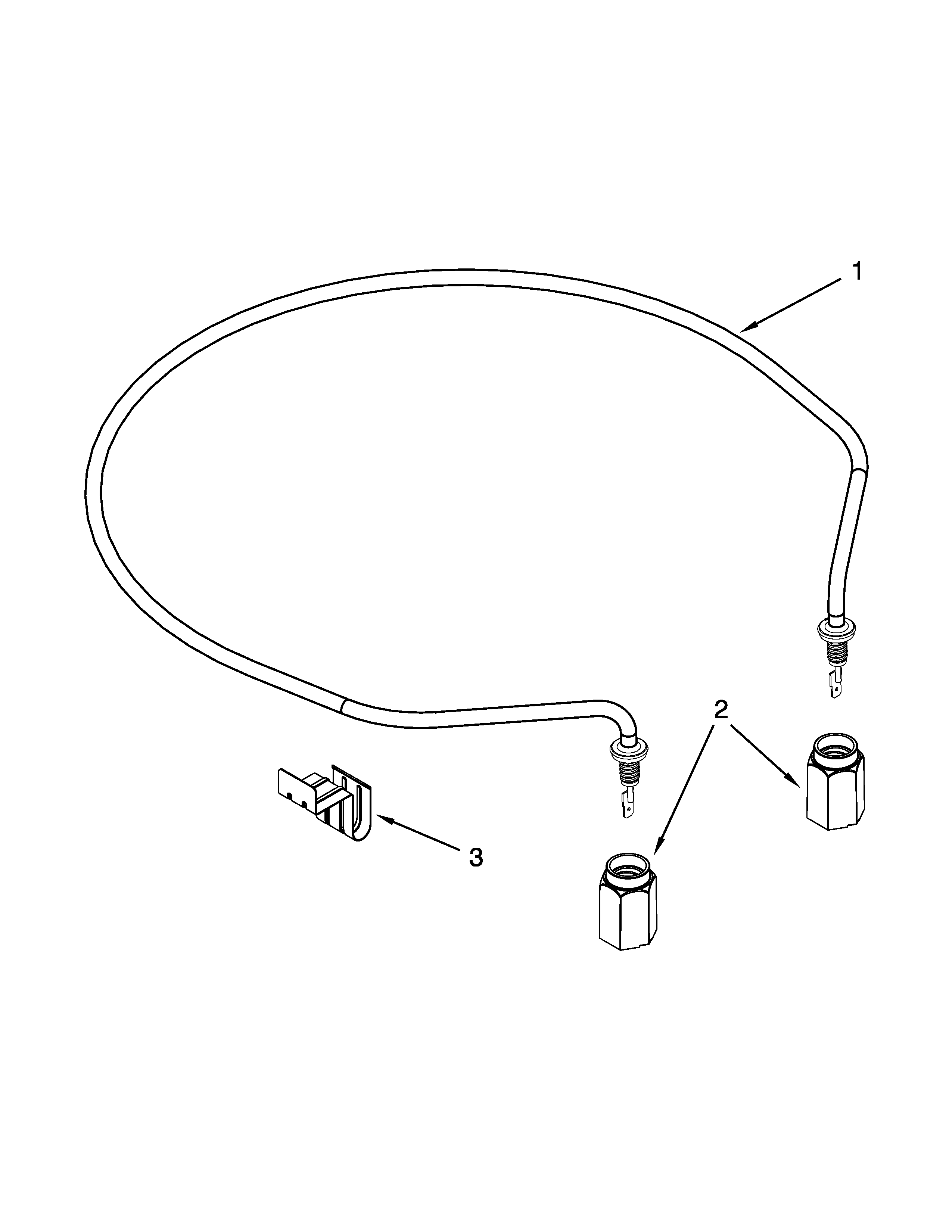 Maytag MDBH980AWB1 heater parts diagram