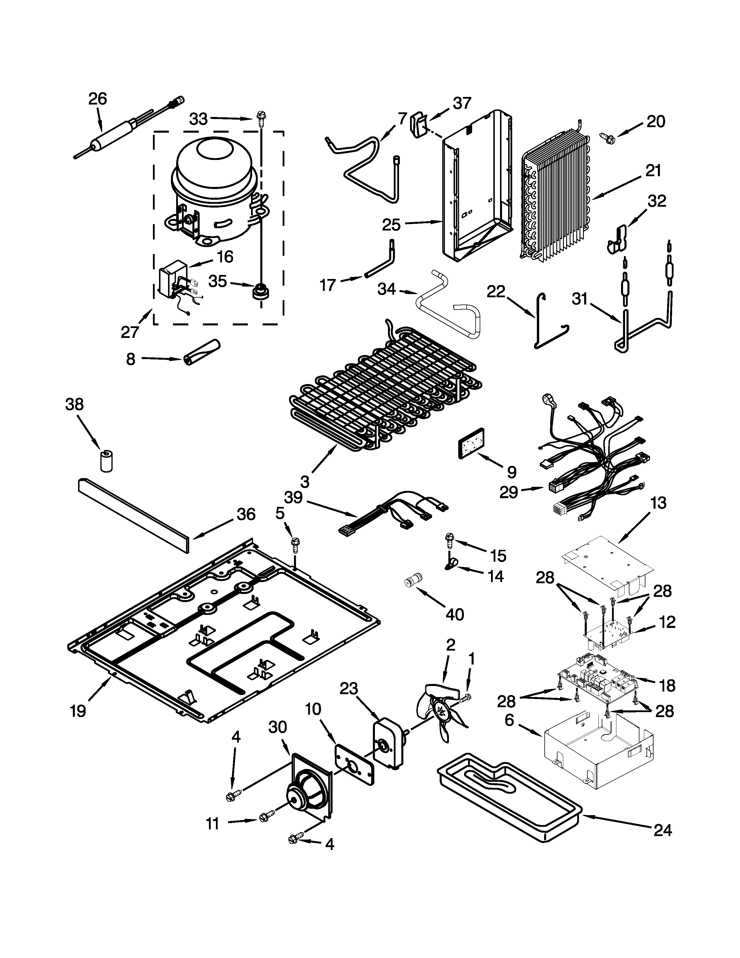 Ikea ID3CHEXVS00 unit parts diagram